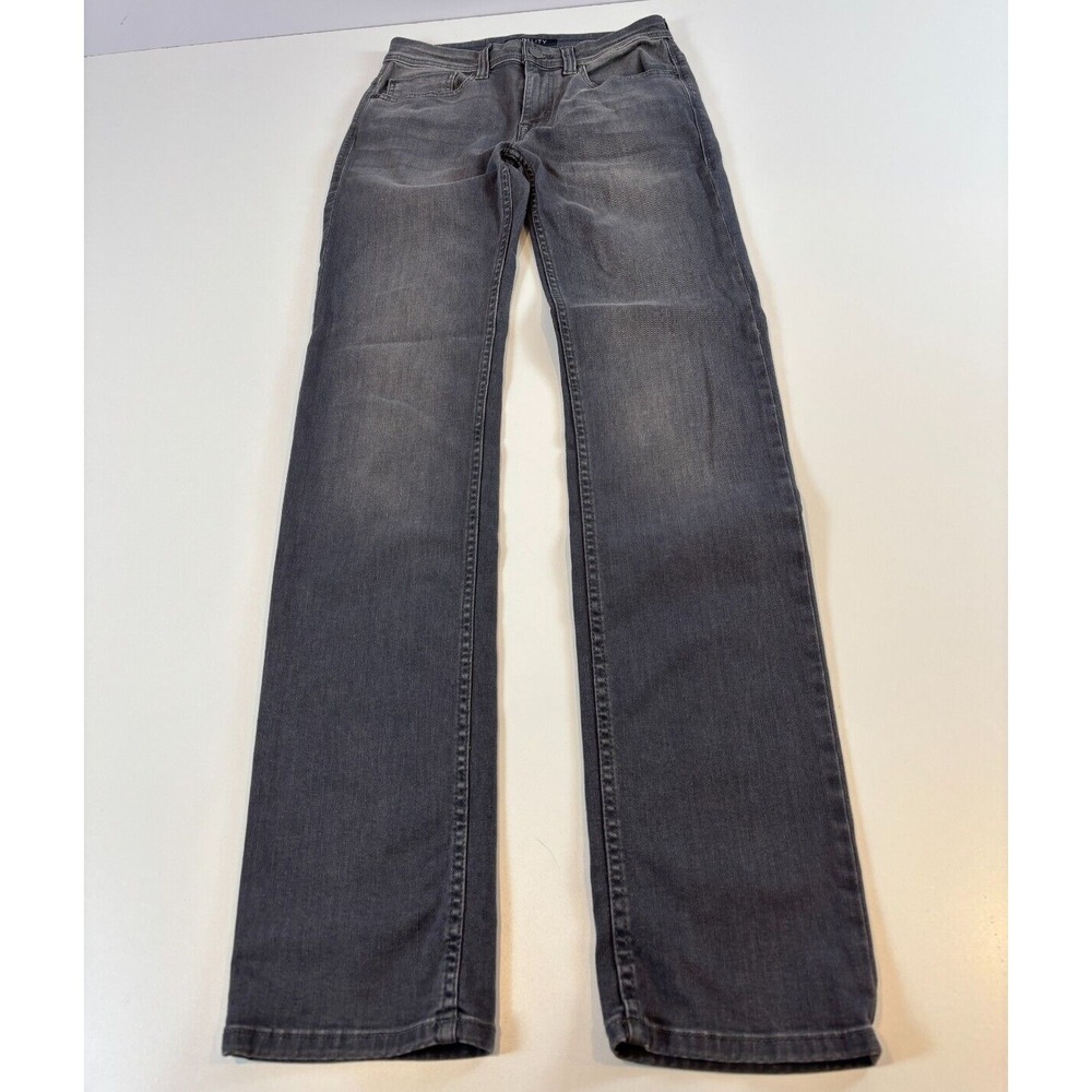 Fidelity Denim Jimmy Jeans Mens 29x34 Slim Straight Gray Stretch Denim NWT